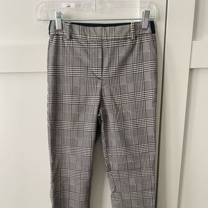 H&M size 2 houndstooth crop pant